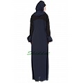 Dual colored abaya- Blue-Black Dual colored abaya- Blue-Black